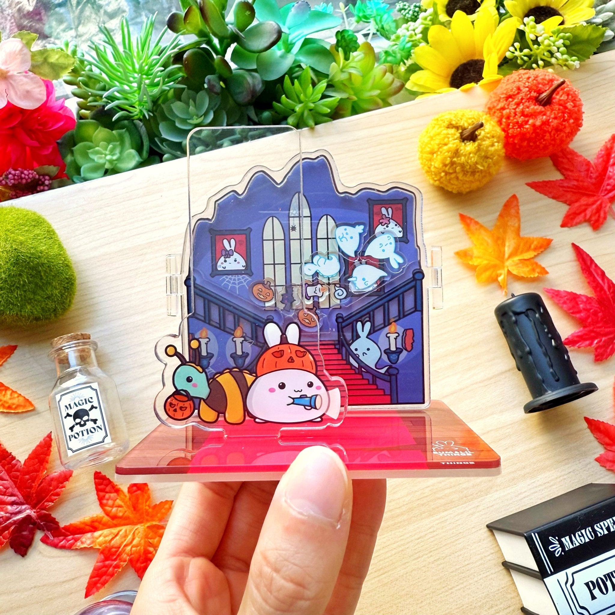Mistwood Manor Washi Tower® &amp; Shaker Standee - SumLilThings