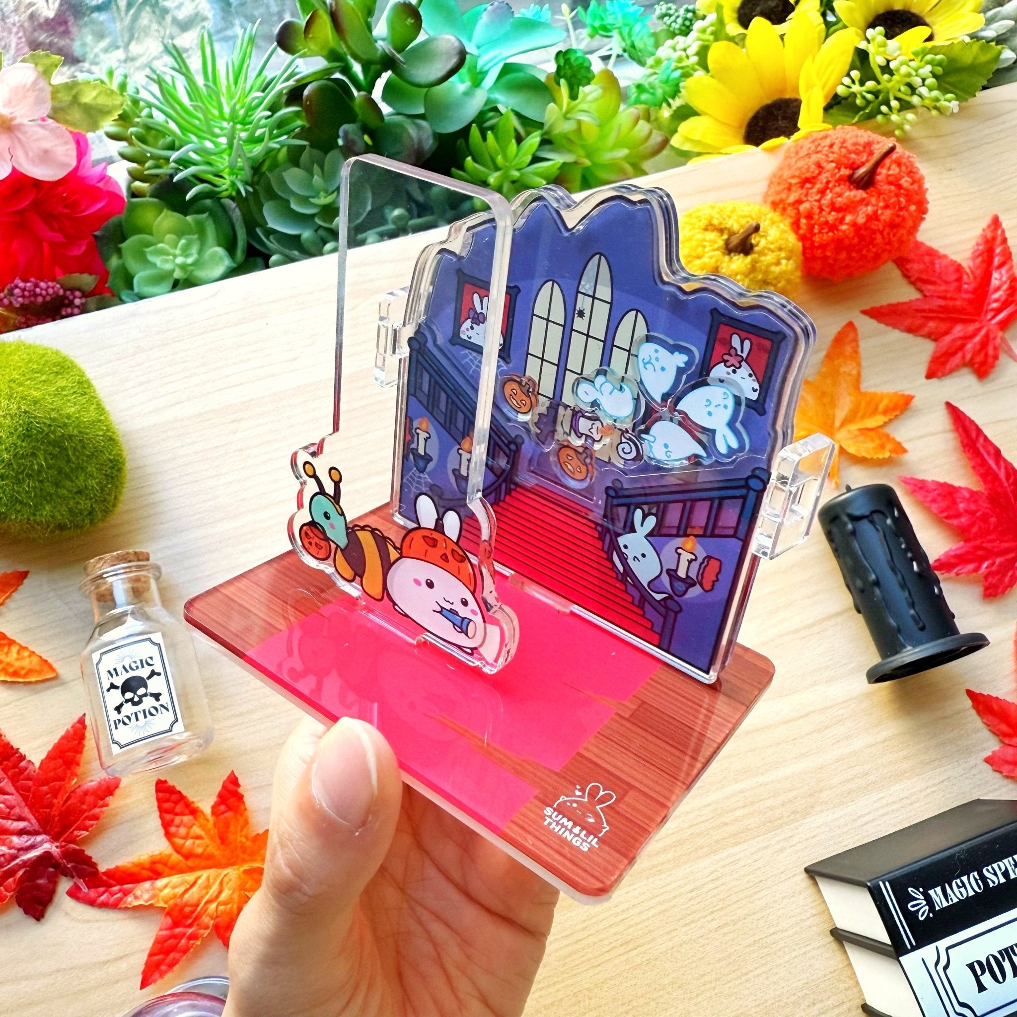 Mistwood Manor Washi Tower® &amp; Shaker Standee - SumLilThings