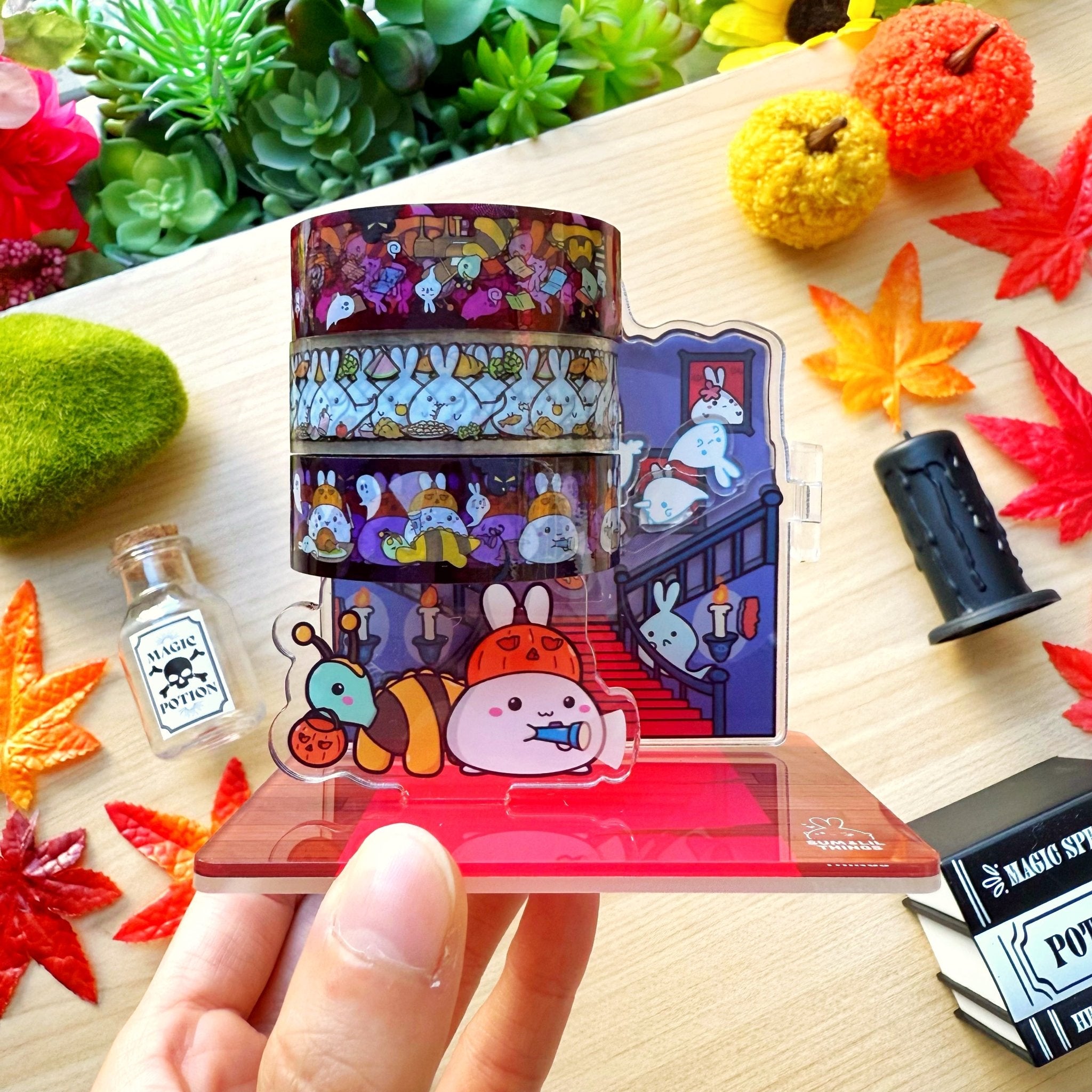 Mistwood Manor Washi Tower® &amp; Shaker Standee - SumLilThings