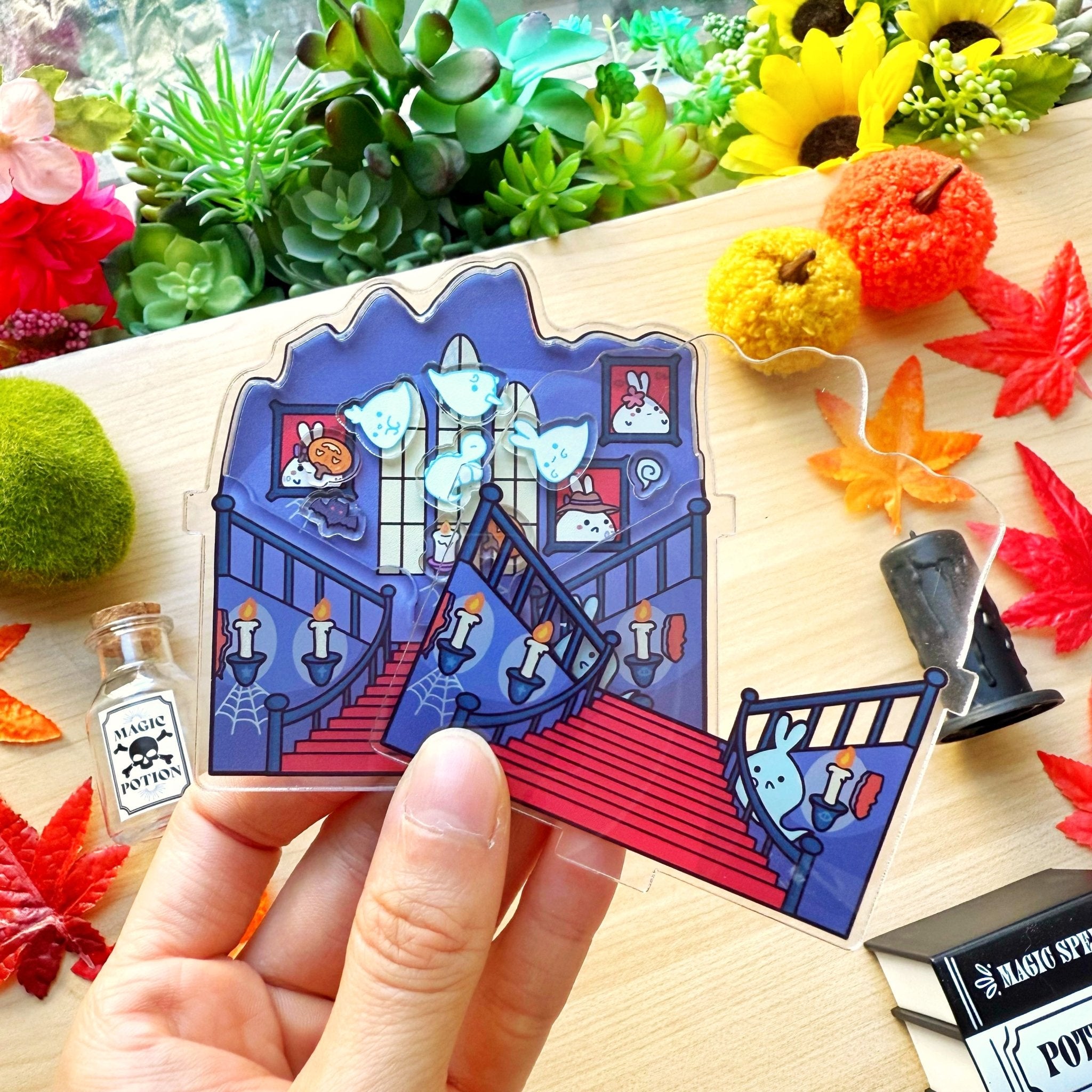 Mistwood Manor Washi Tower® &amp; Shaker Standee - SumLilThings