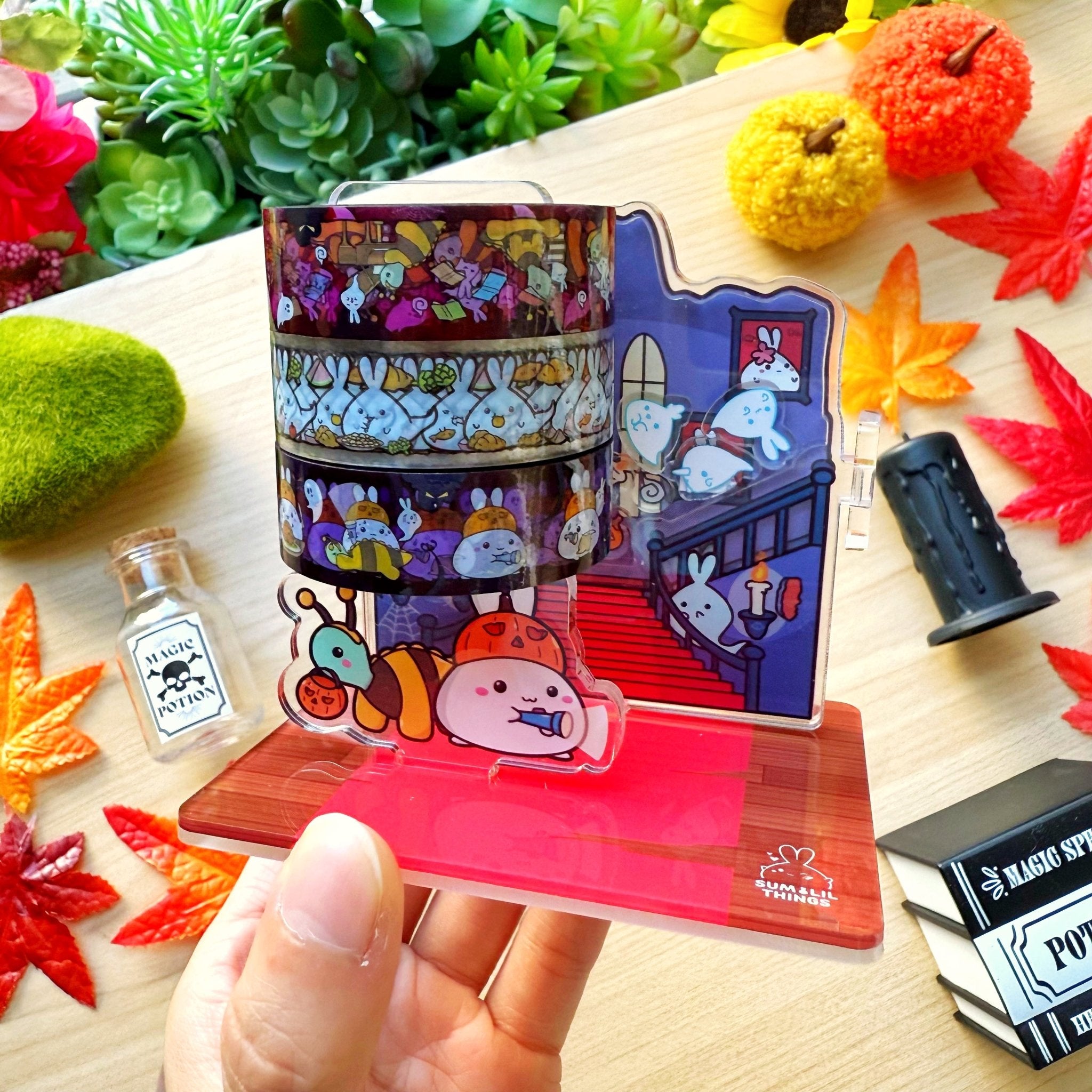Mistwood Manor Washi Tower® &amp; Shaker Standee - SumLilThings