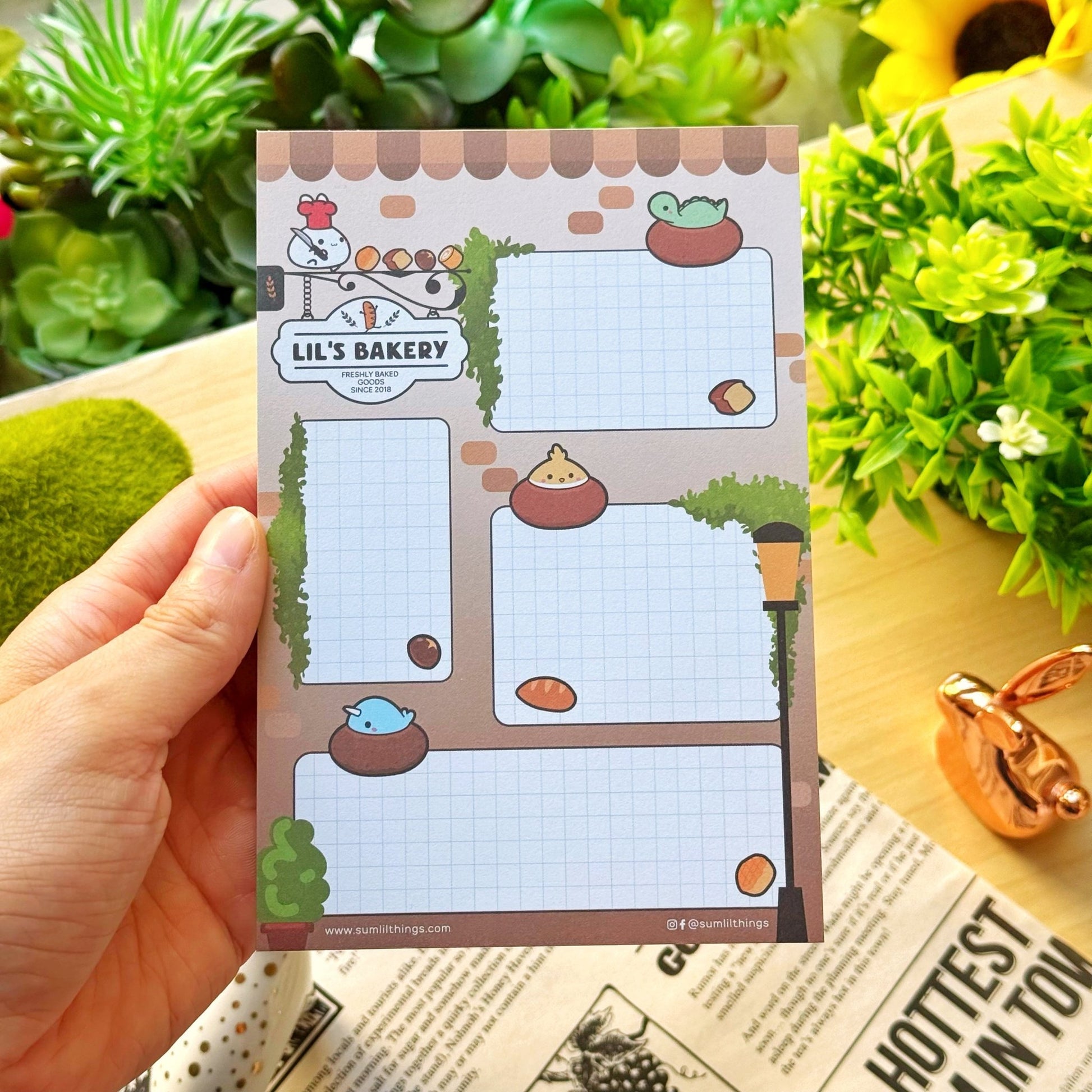 Notepad - Lil' Bakery - SumLilThings