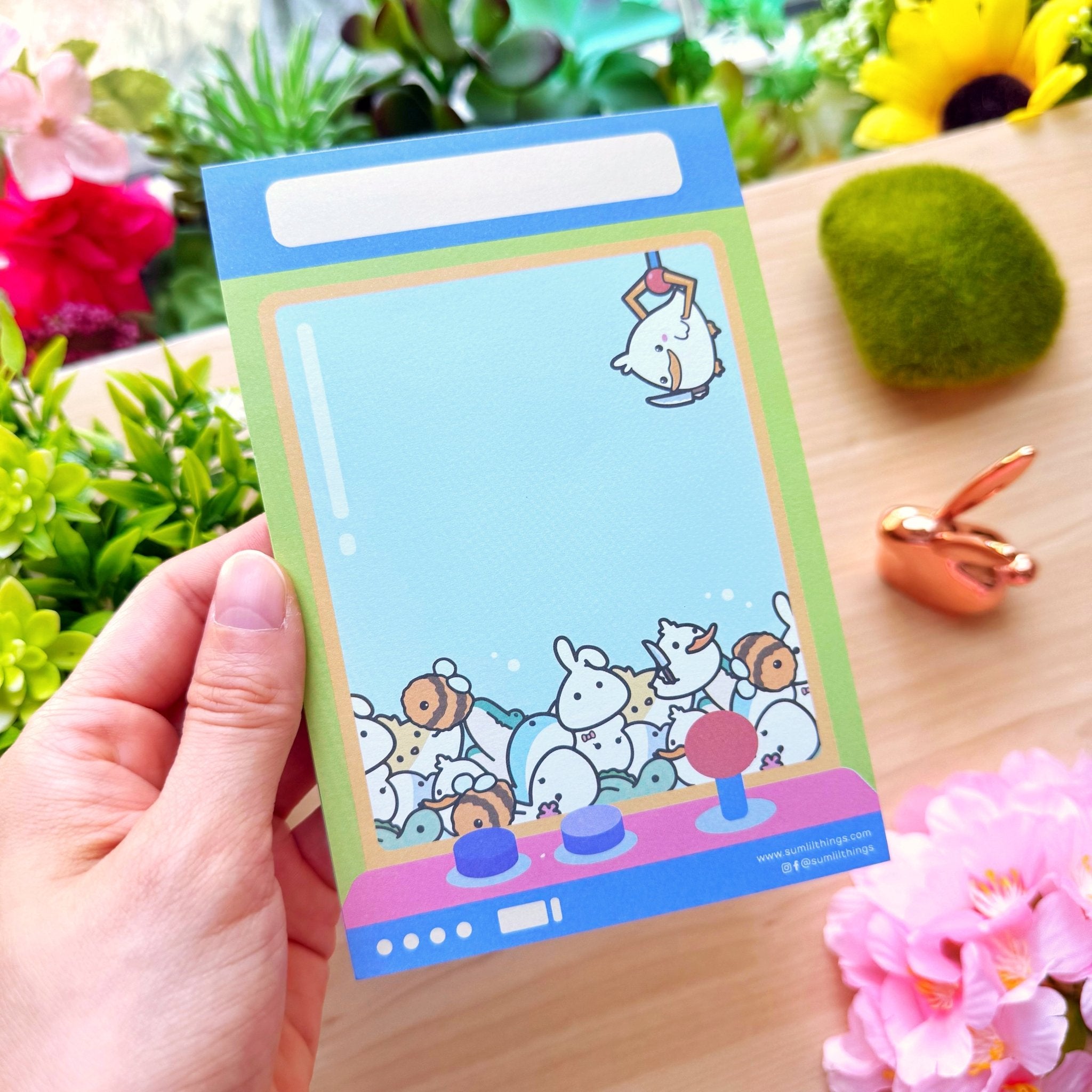 Notepad - Lil' Claw Machine - SumLilThings