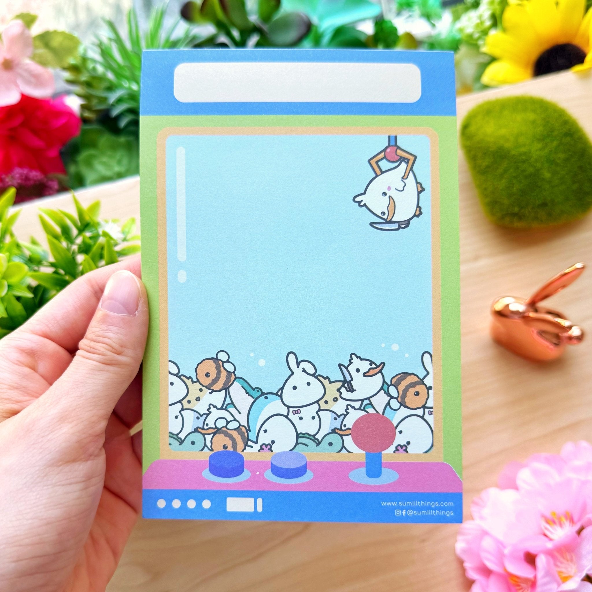 Notepad - Lil' Claw Machine - SumLilThings