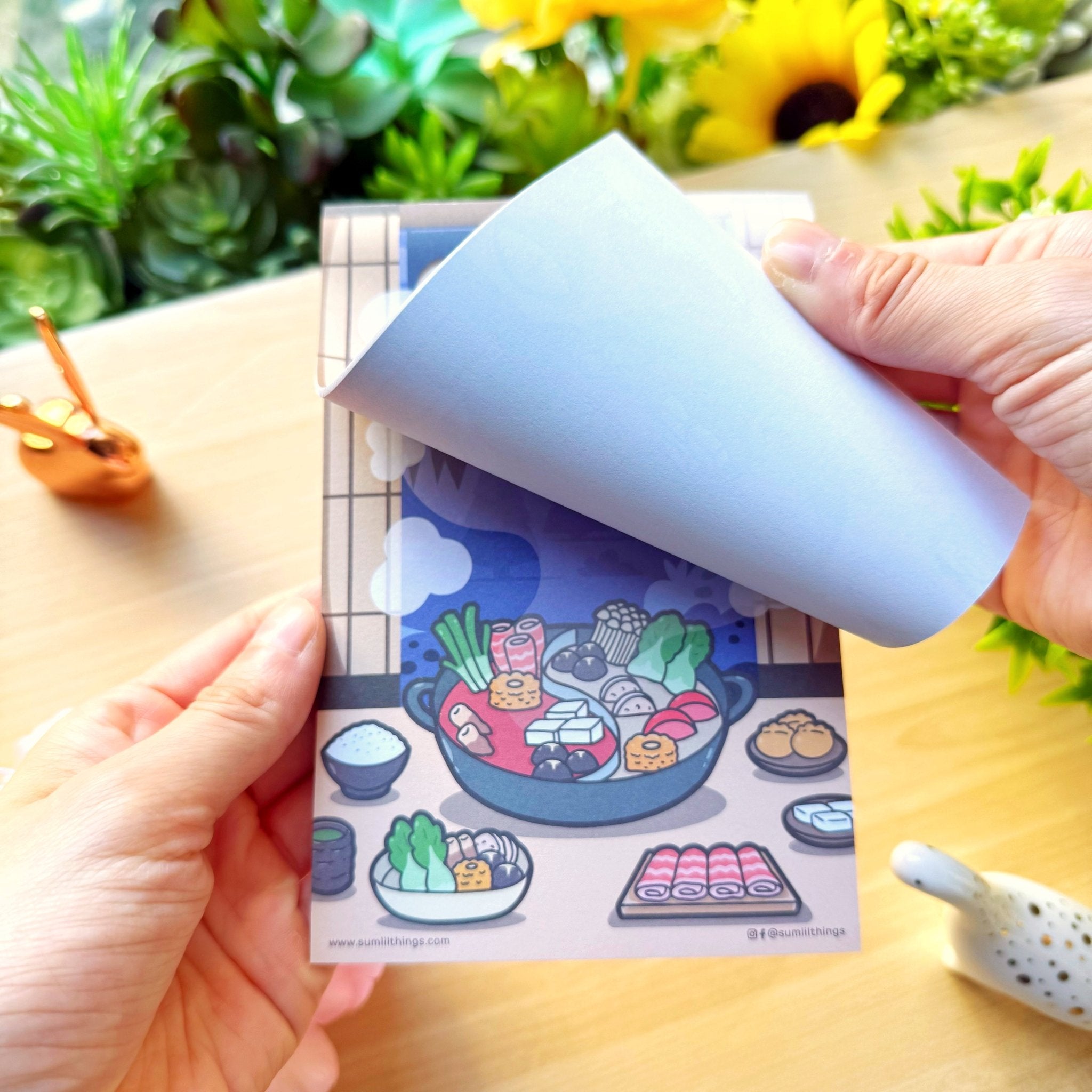 Notepad - Lil' Cozy Hot Pot - SumLilThings