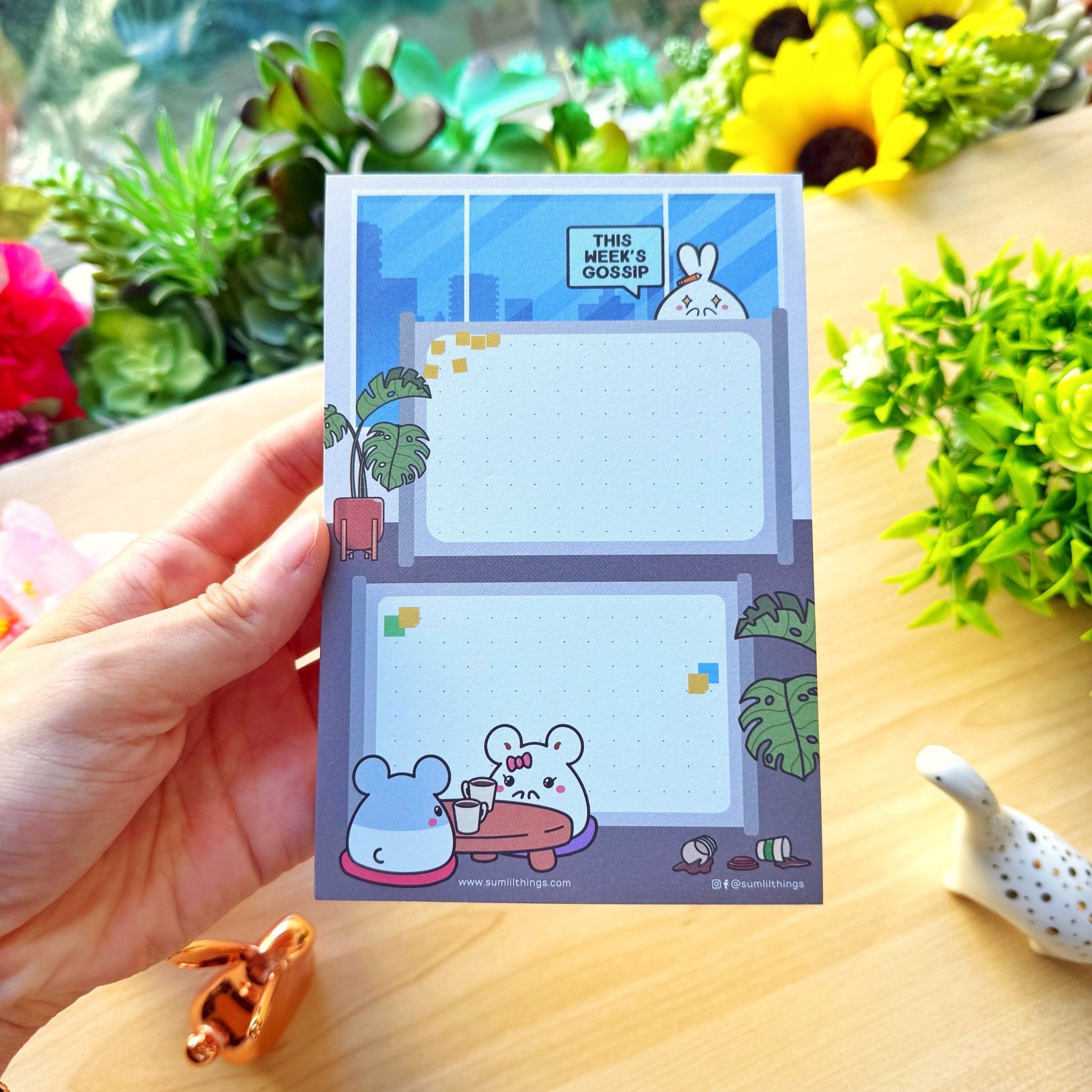 Notepad - Lil' Office Gossip - SumLilThings