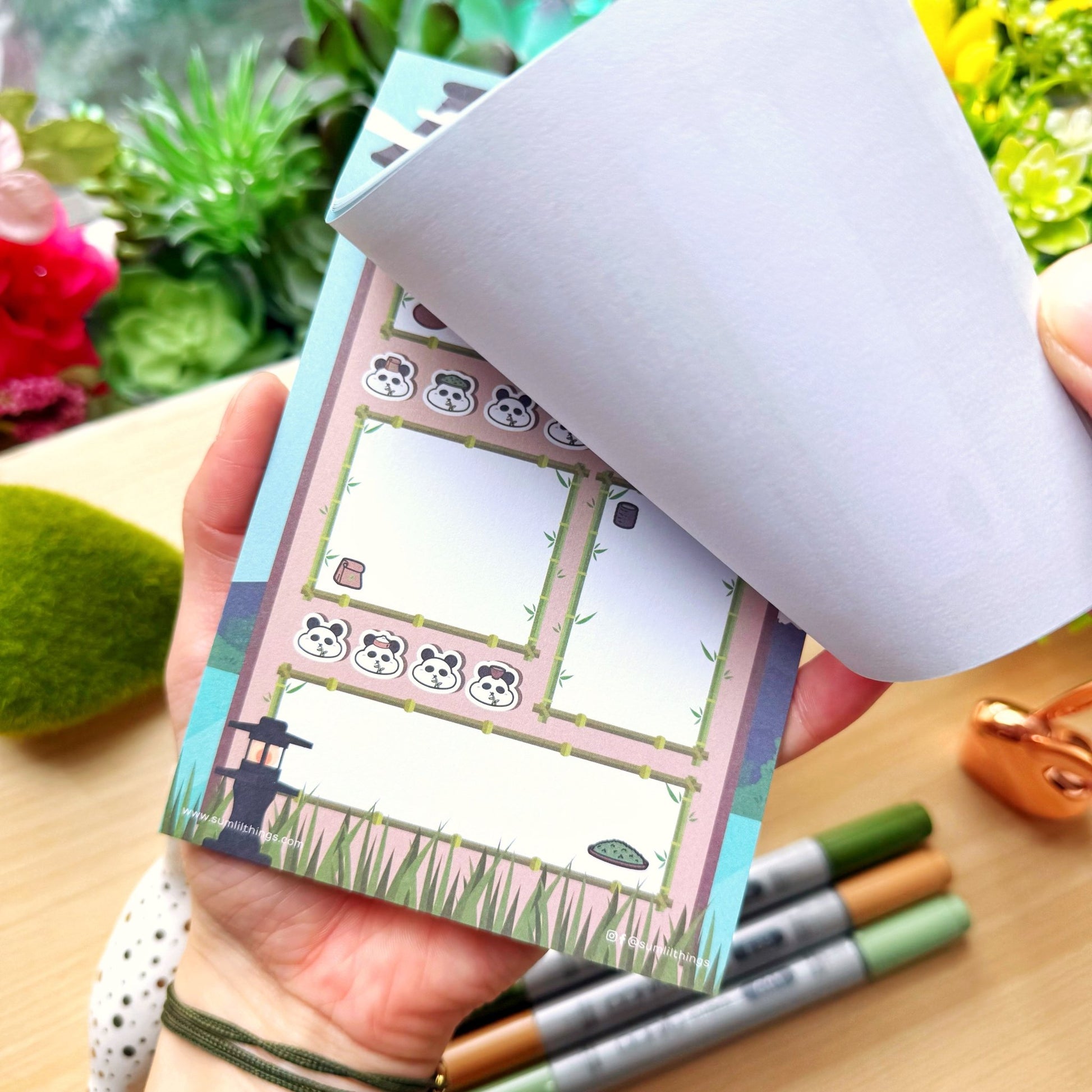 Notepad - Lil' Panda Teahouse - SumLilThings