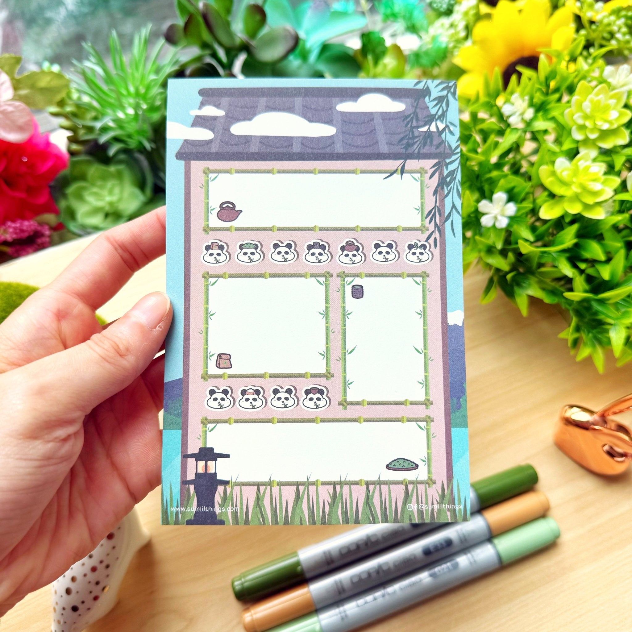 Notepad - Lil' Panda Teahouse - SumLilThings
