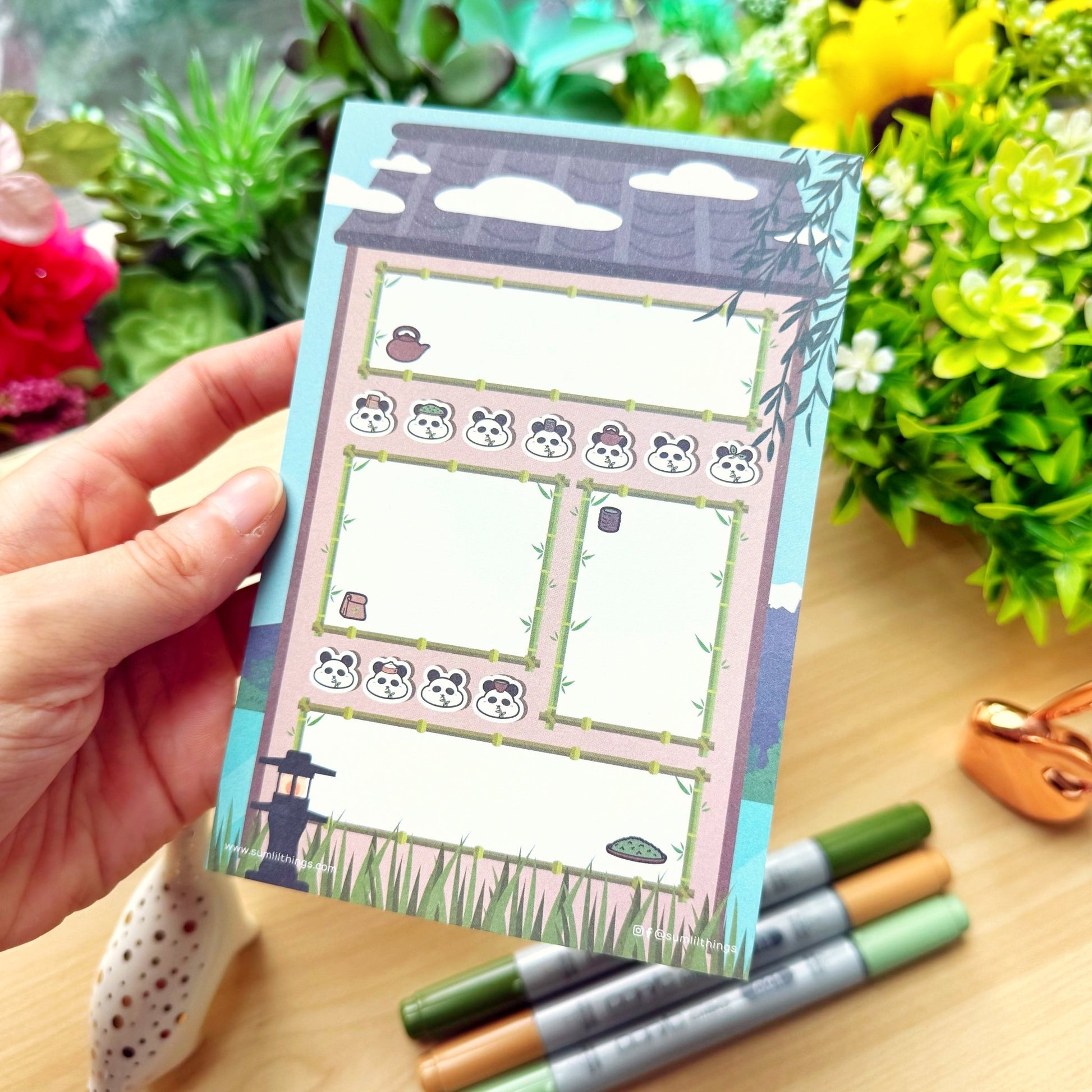 Notepad - Lil' Panda Teahouse - SumLilThings