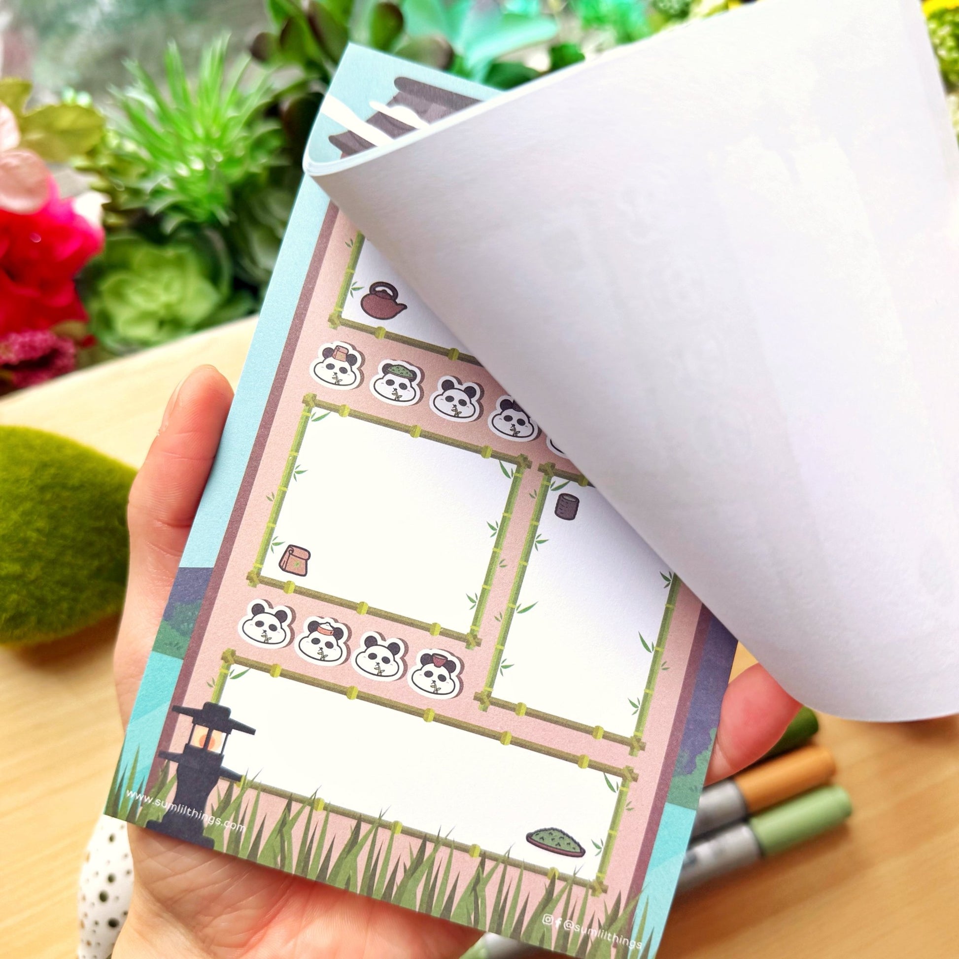 Notepad - Lil' Panda Teahouse - SumLilThings