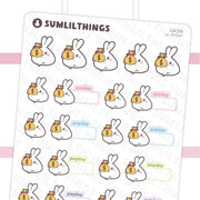 Pay Day Tracker Stickers - SumLilThings