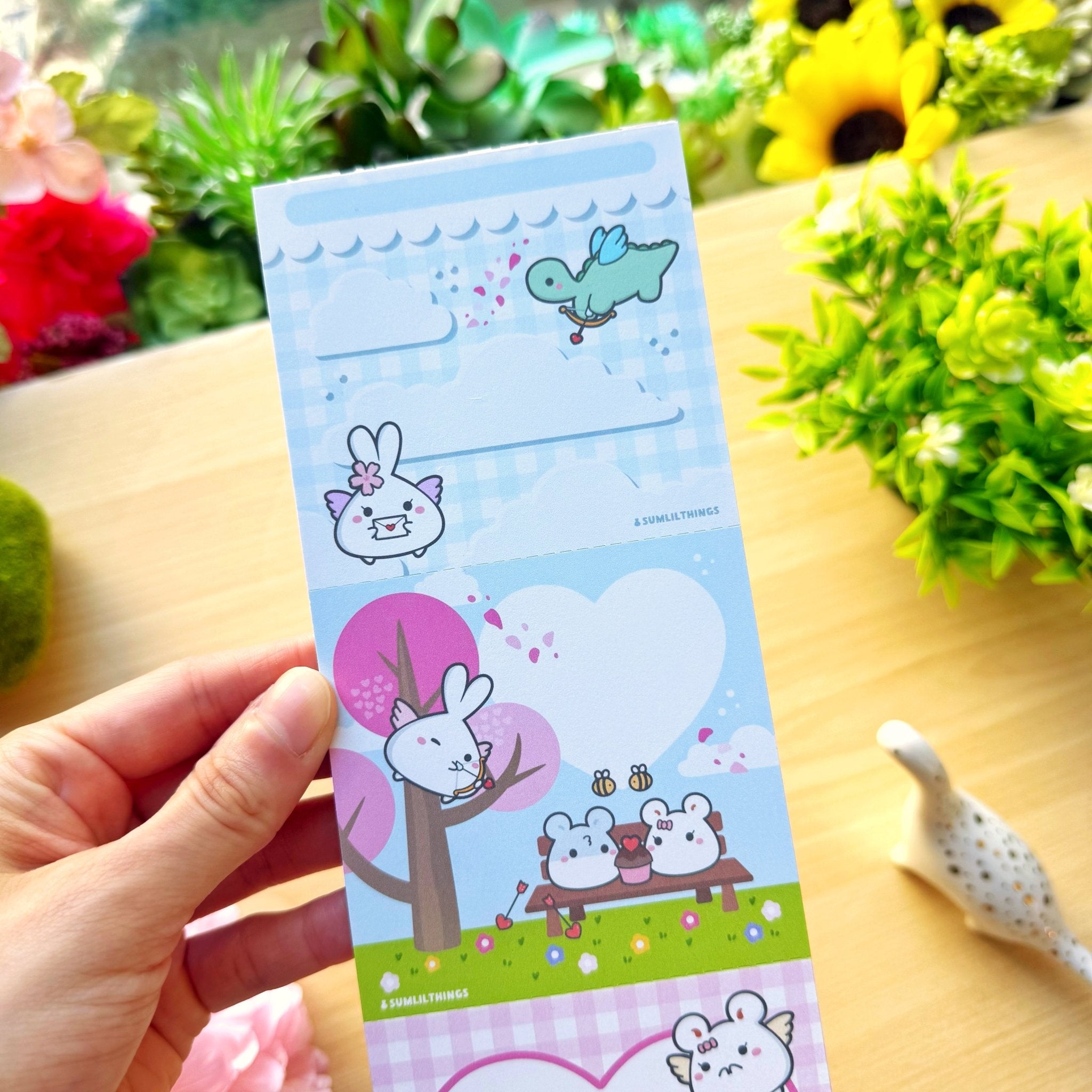 Perforated Notepad - Lil' Love Notes (36 Stickers) - SumLilThings