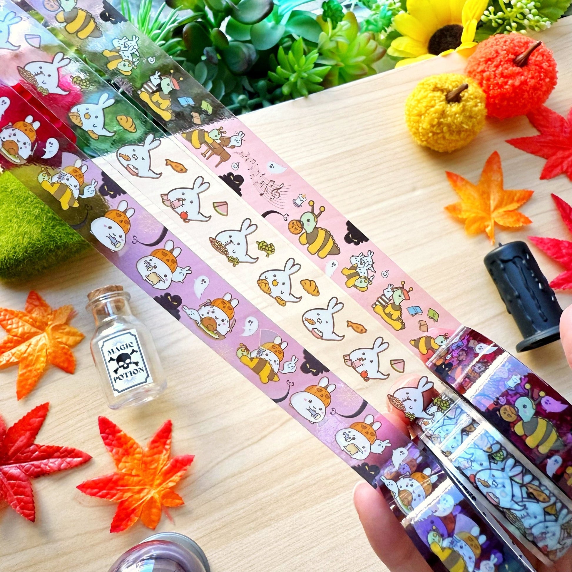 PET Clear Tape - The Haunting of Mistwood Manor - Set of 3 - SumLilThings