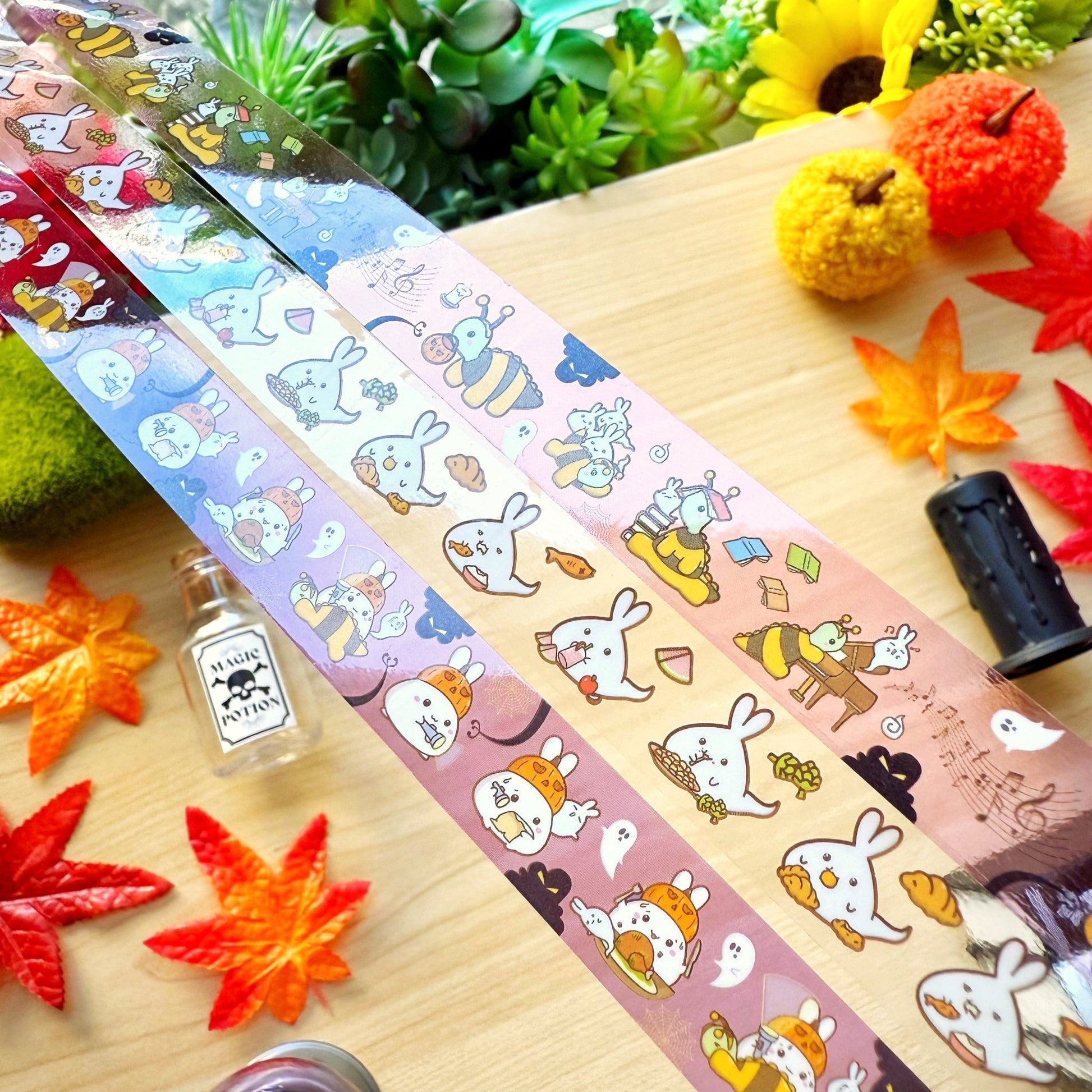 PET Clear Tape - The Haunting of Mistwood Manor - Set of 3 - SumLilThings