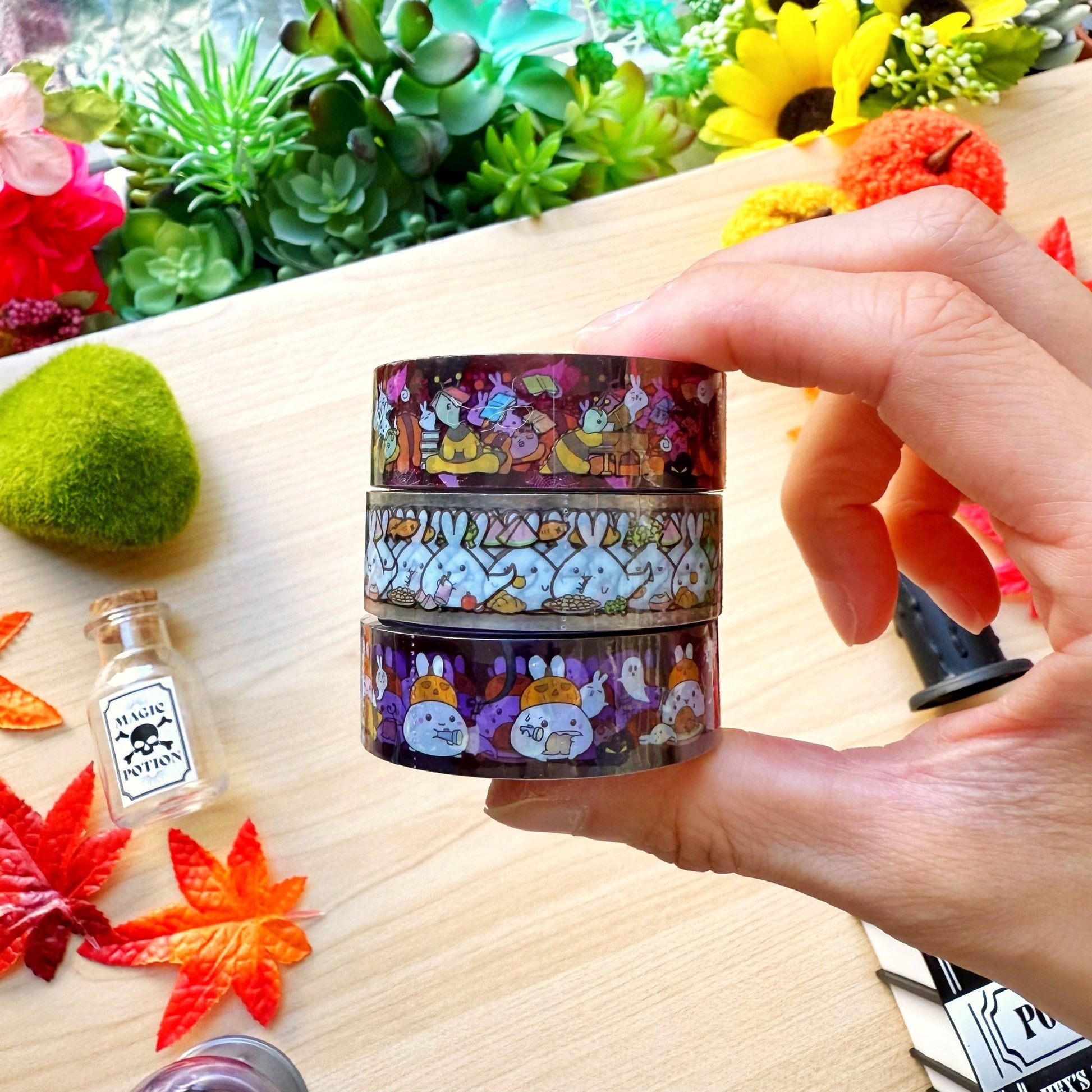 PET Clear Tape - The Haunting of Mistwood Manor - Set of 3 - SumLilThings