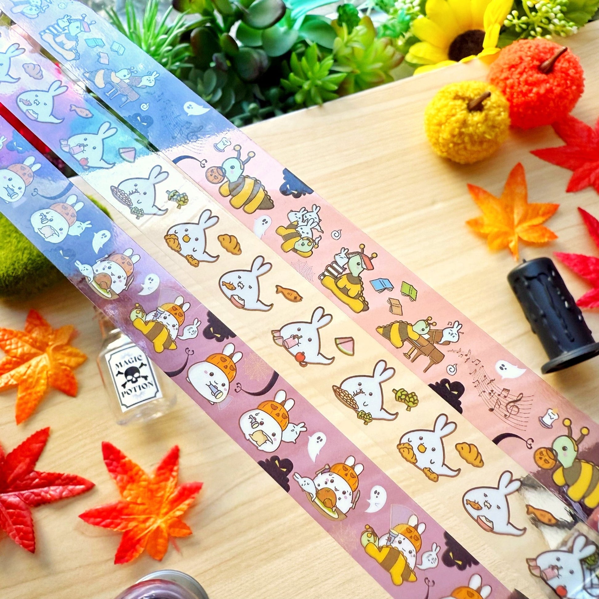 PET Clear Tape - The Haunting of Mistwood Manor - Set of 3 - SumLilThings