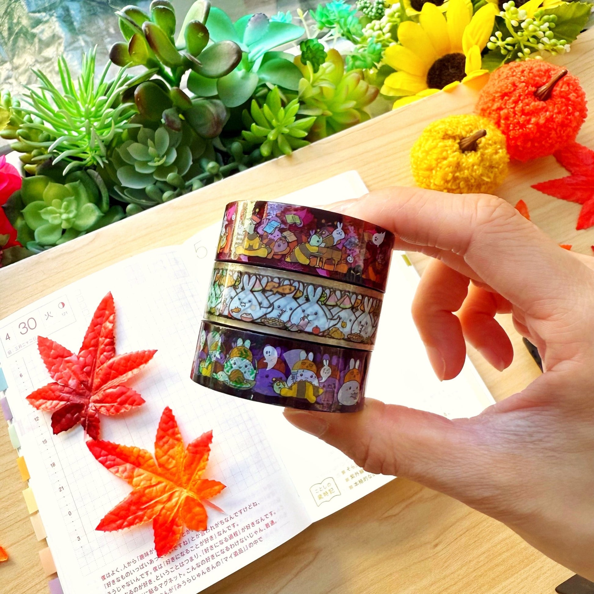 PET Clear Tape - The Haunting of Mistwood Manor - Set of 3 - SumLilThings