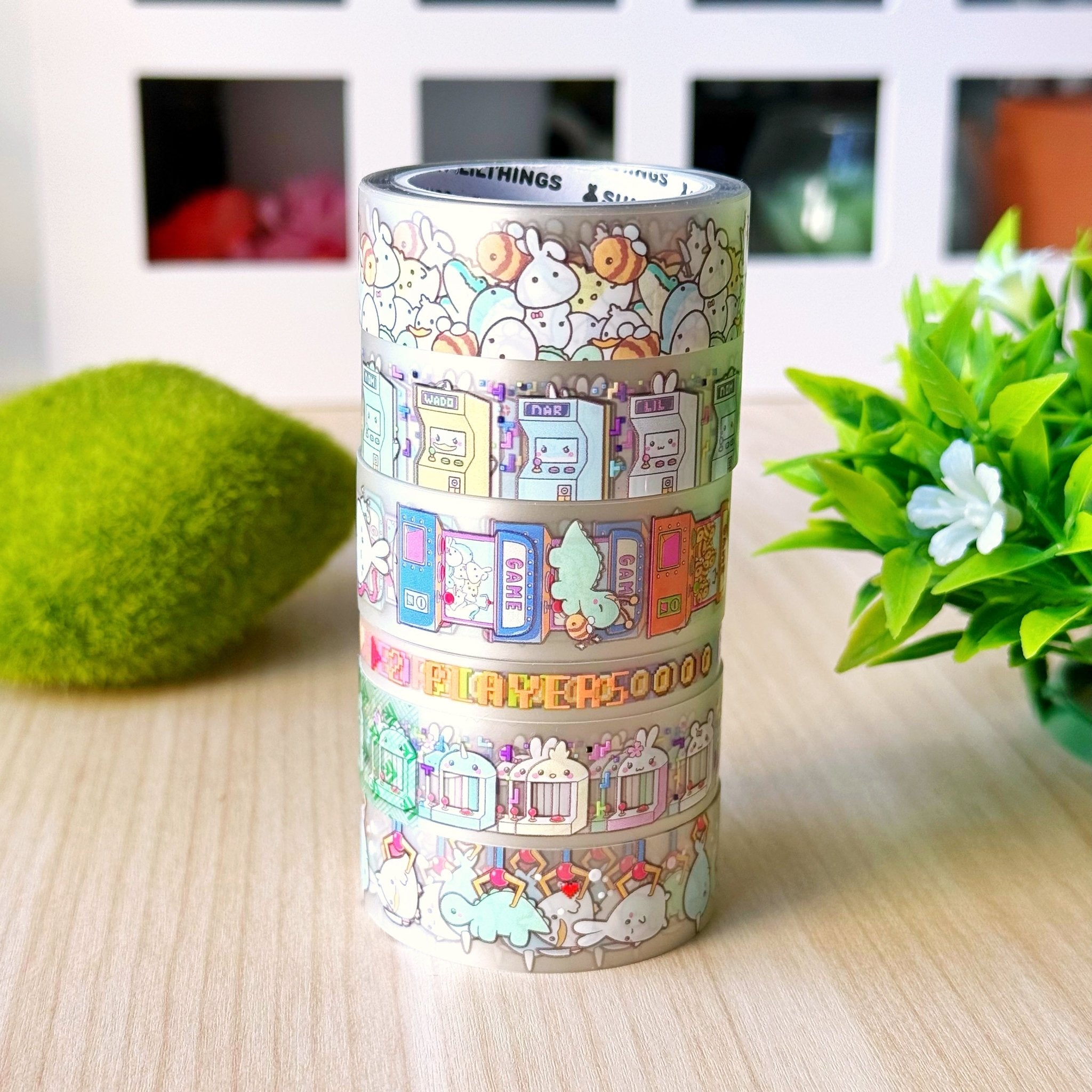 PET Tape - Lil' Arcade Time Collection (UV Printing) - SumLilThings