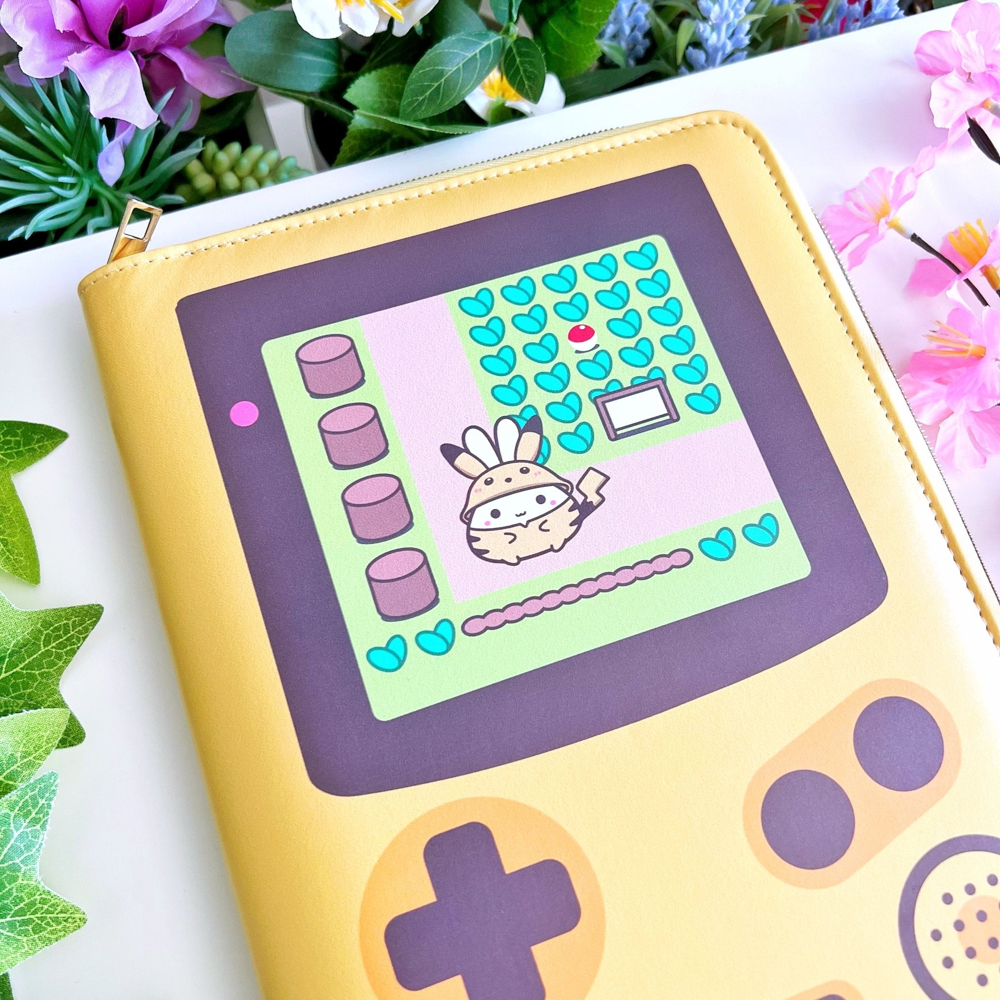 Planner PU Folio - Lil' Gameboy Color (A5 Size) - SumLilThings