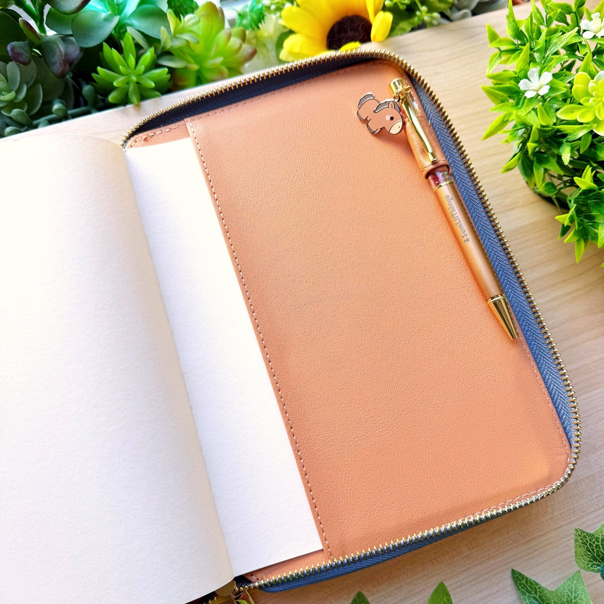 Planner PU Folio - Lil' Horse Race (A5 Size) - SumLilThings