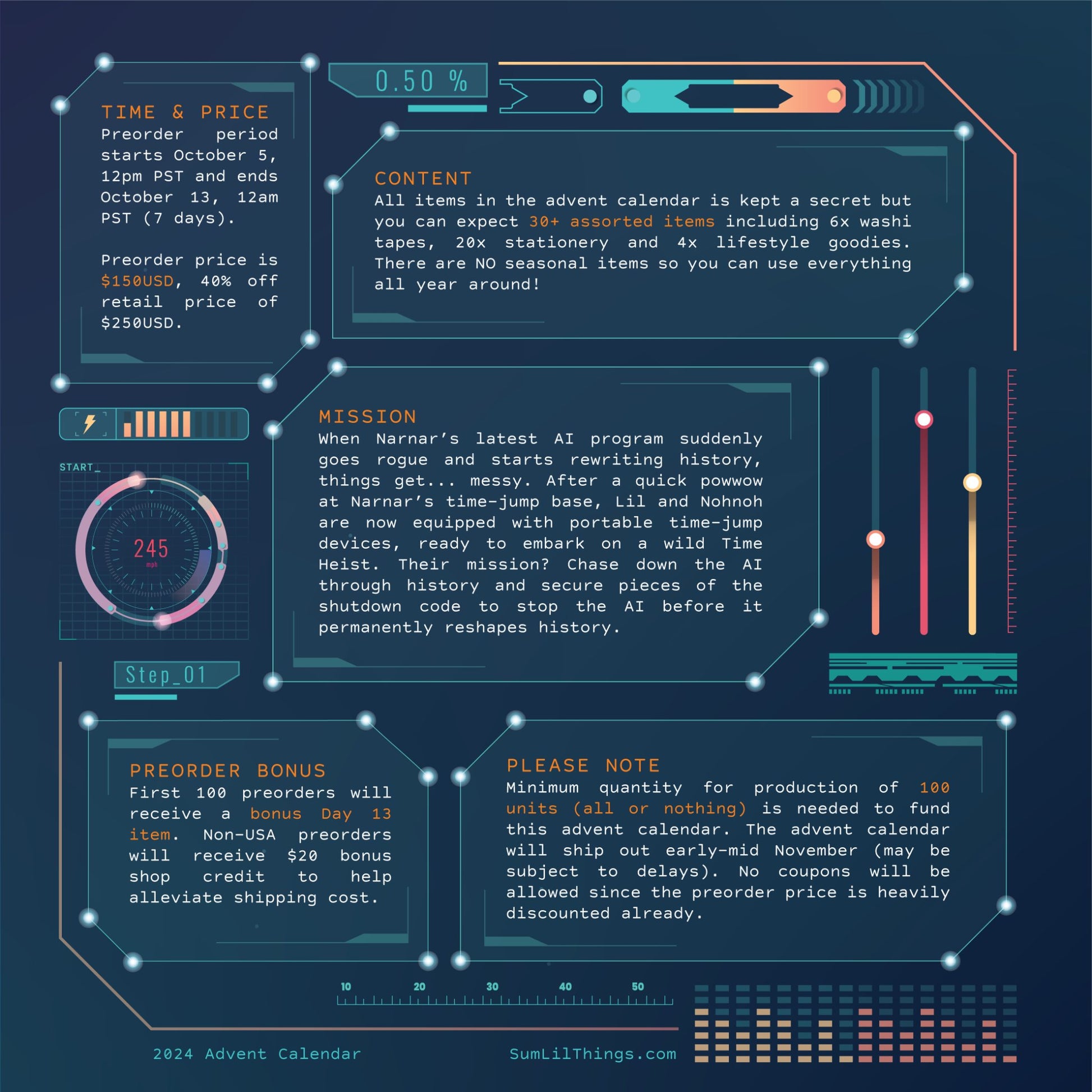 PREORDER: Advent Calendar 2024 (40% OFF) - SumLilThings