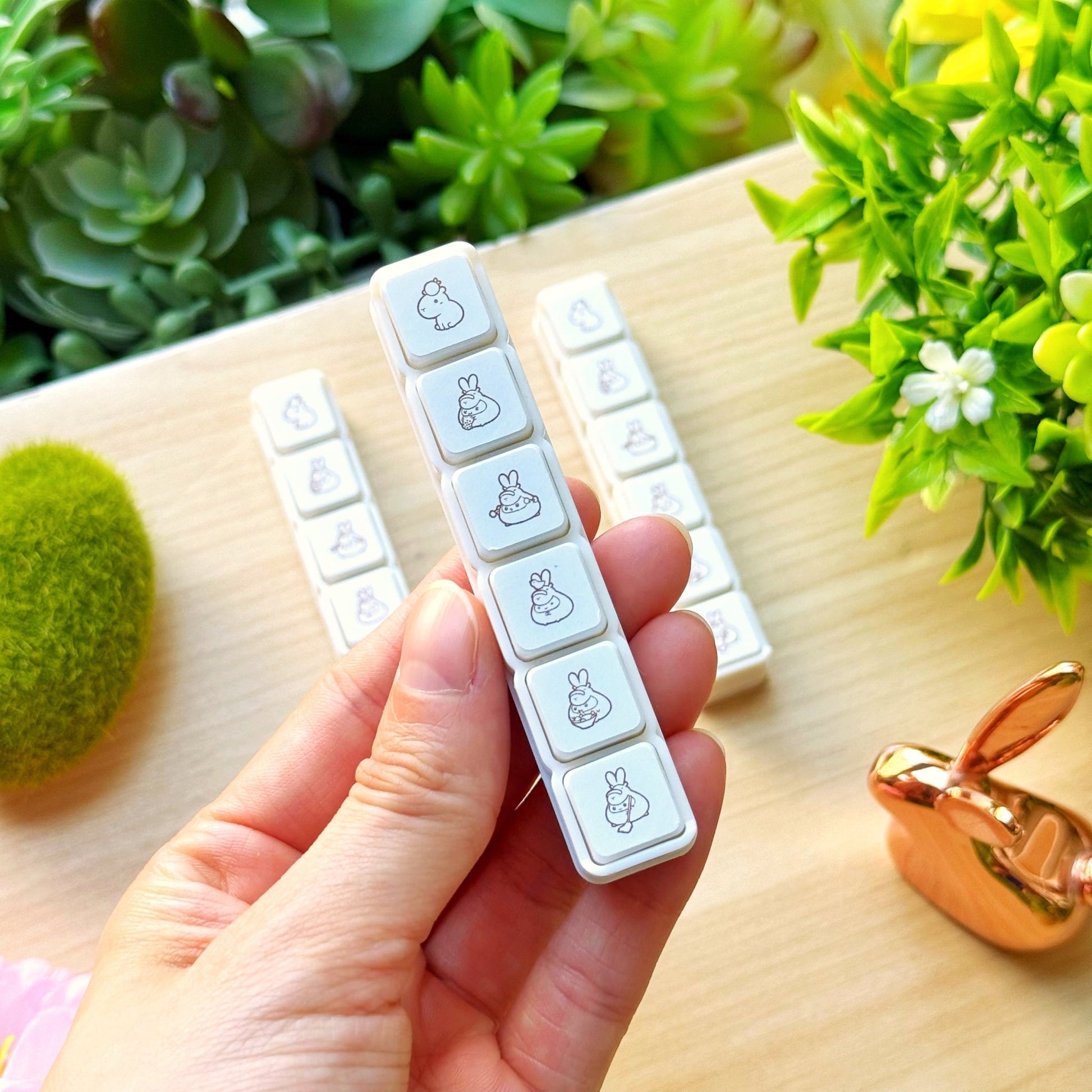 Punch Stamp - Capybara Daily - SumLilThings