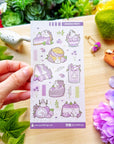 Seal Sticker - Lavender Sweets - Washi - SumLilThings