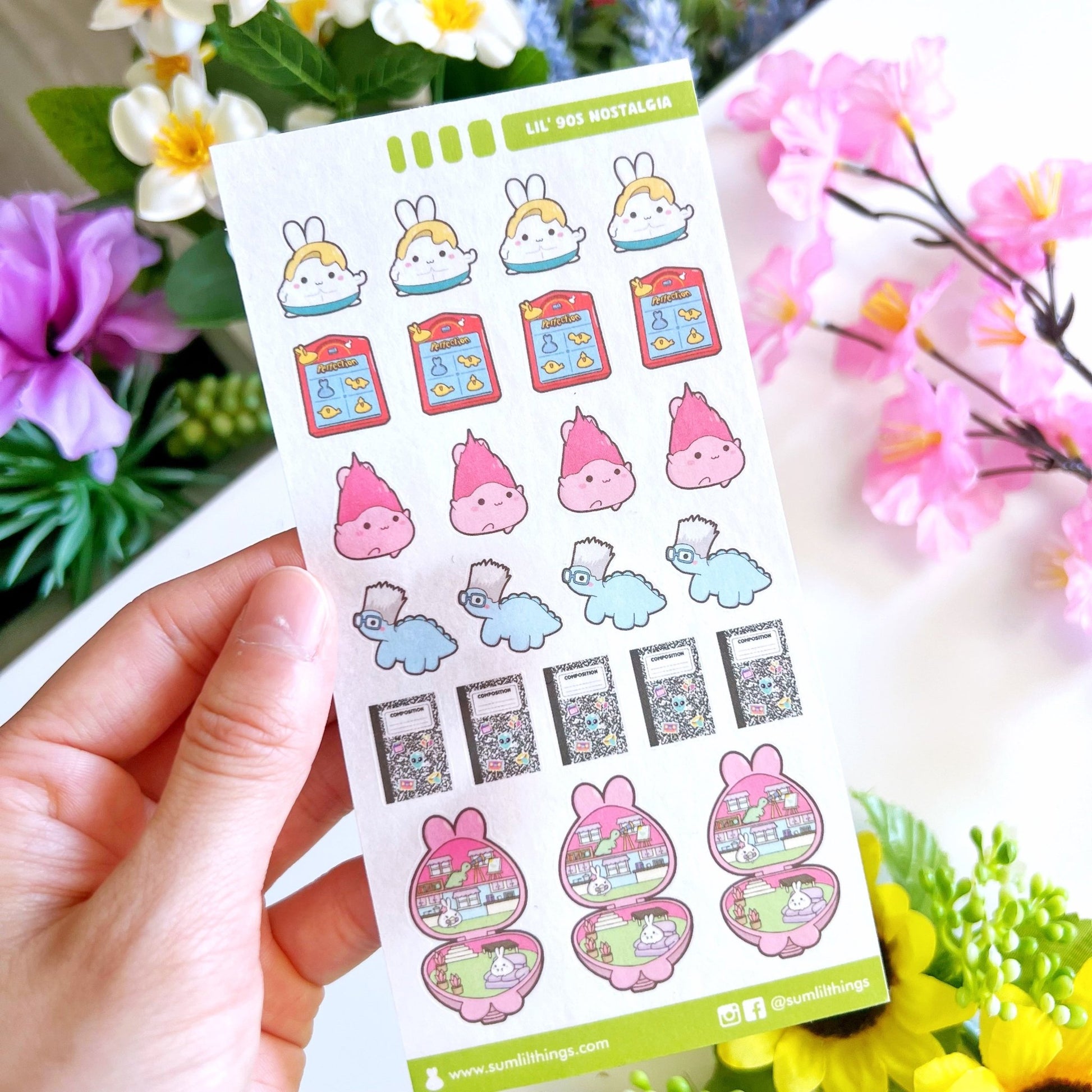 Seal Sticker - Lil’ 90s Nostalgia - Washi - SumLilThings