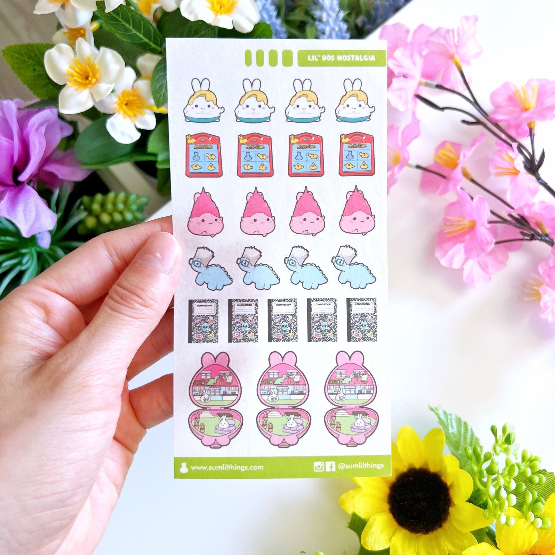 Seal Sticker - Lil’ 90s Nostalgia - Washi - SumLilThings