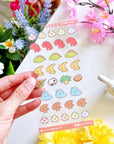 Seal Sticker - Lil' Baby Dinos - Transparent - SumLilThings