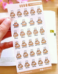 Seal Sticker - Lil' Capybara Life - Washi - SumLilThings