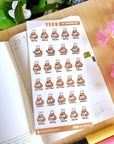 Seal Sticker - Lil' Capybara Life - Washi - SumLilThings