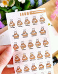 Seal Sticker - Lil' Capybara Life - Washi - SumLilThings