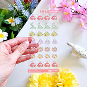 Seal Sticker - Lil' Dino Picnic - Transparent - SumLilThings