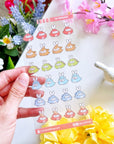 Seal Sticker - Lil' Dinosaurs - Transparent - SumLilThings