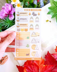 Seal Sticker - Lil' Healthy Habits (Egyptian Colors) - Washi - SumLilThings