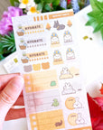 Seal Sticker - Lil' Healthy Habits (Egyptian Colors) - Washi - SumLilThings