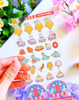 Seal Sticker - Lil' Night Market - Transparent - SumLilThings