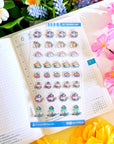 Seal Sticker - Lil' Treasure Hunt - Transparent - SumLilThings