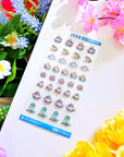 Seal Sticker - Lil' Treasure Hunt - Transparent - SumLilThings