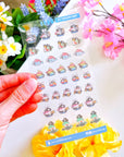 Seal Sticker - Lil' Treasure Hunt - Transparent - SumLilThings