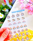 Seal Sticker - Lil' Treasure Hunt - Transparent - SumLilThings