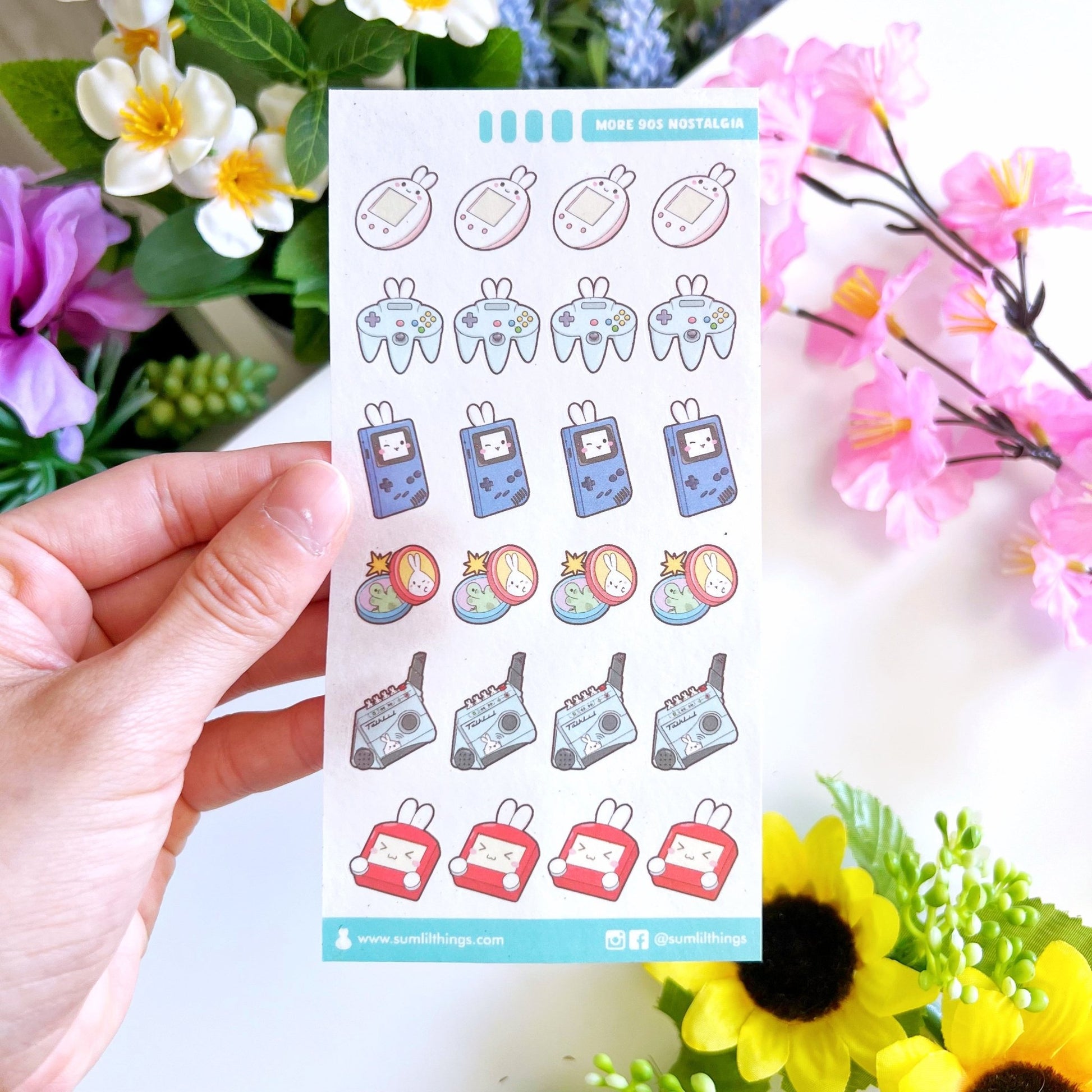 Seal Sticker - More 90s Nostalgia - Washi - SumLilThings