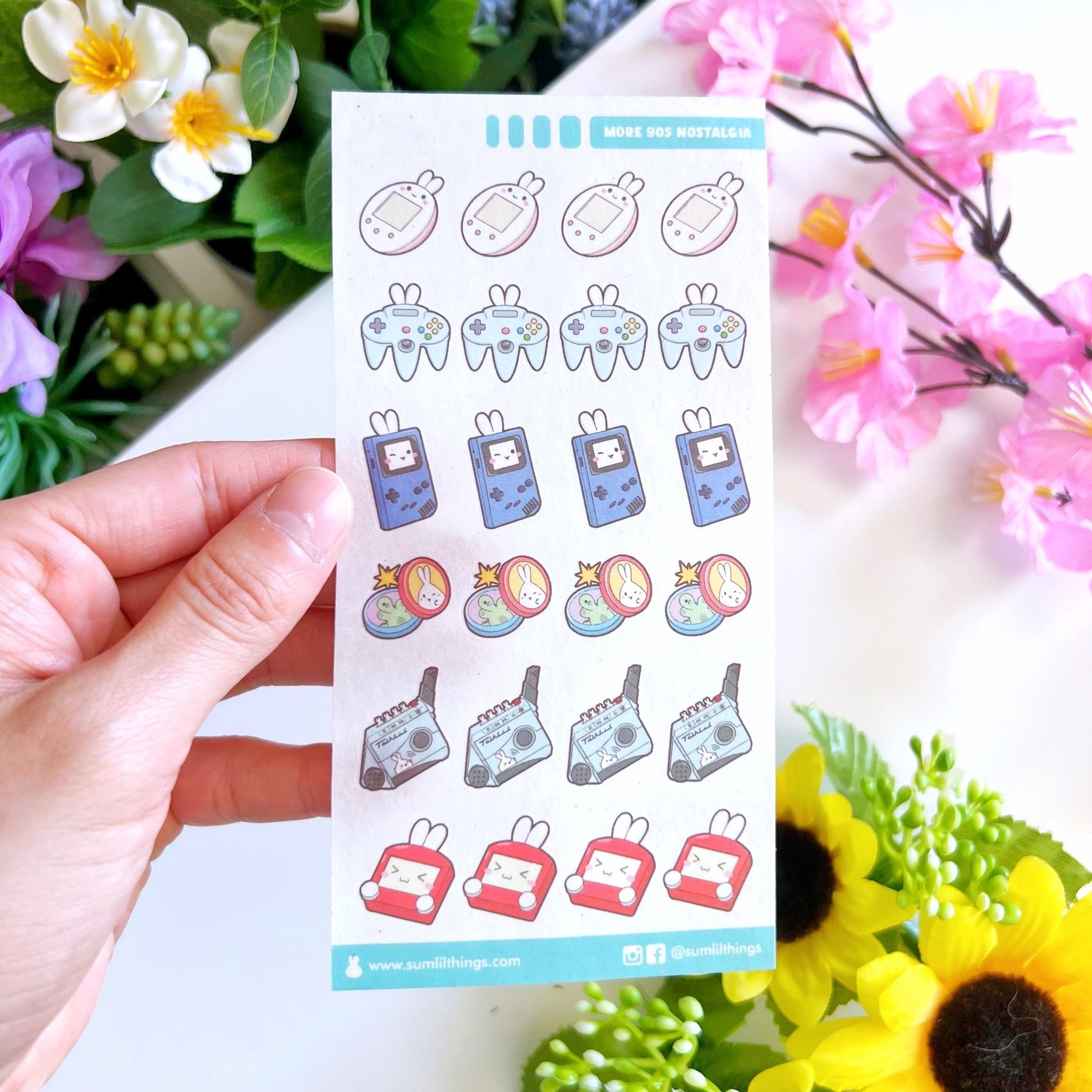 Seal Sticker - More 90s Nostalgia - Washi - SumLilThings