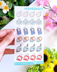 Seal Sticker - More 90s Nostalgia - Washi - SumLilThings