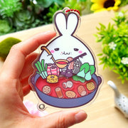 Shaker Keychain - Hot Pot (Refillable) with Blind Bag - SumLilThings