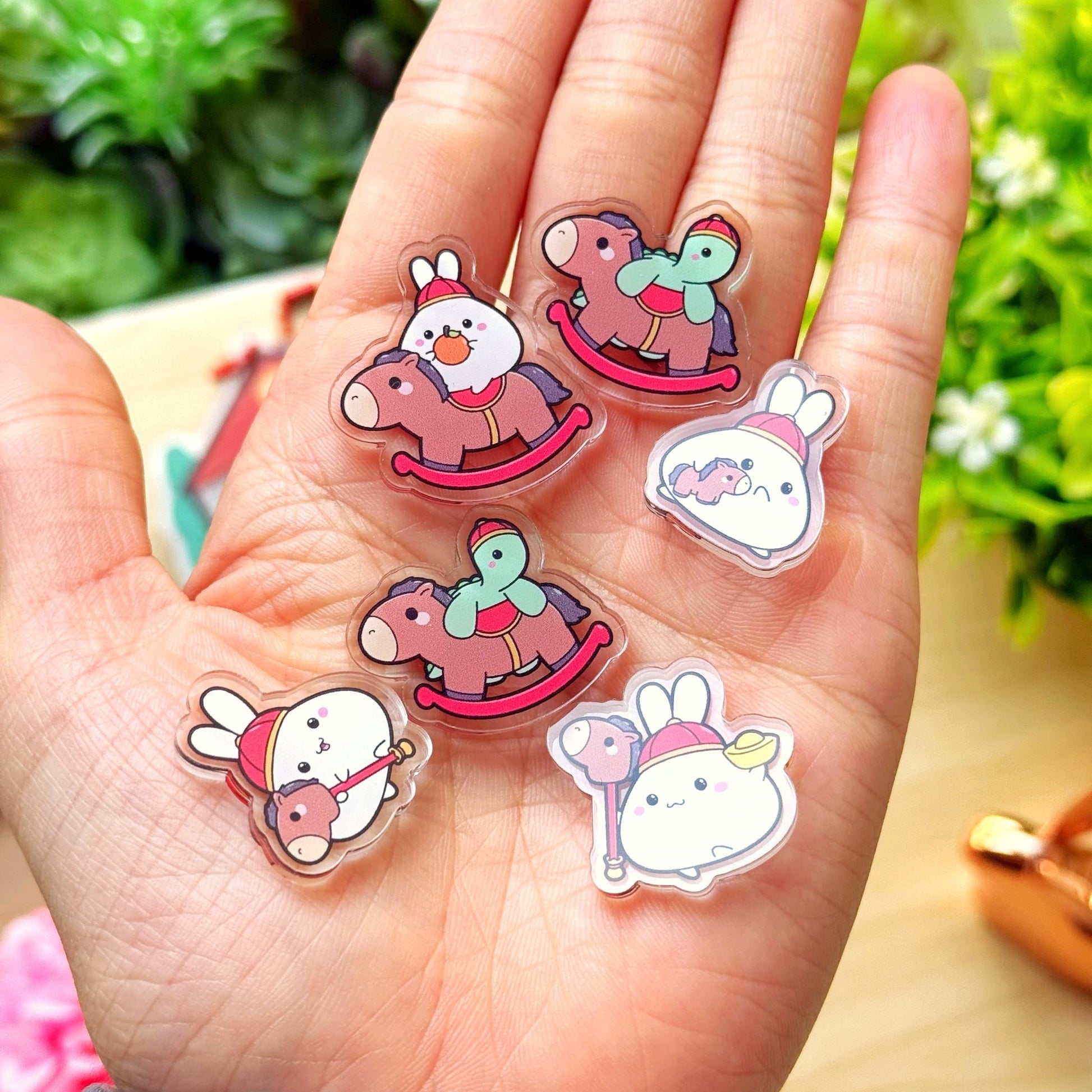 Shaker Keychain - Toy Room (Refillable) - SumLilThings