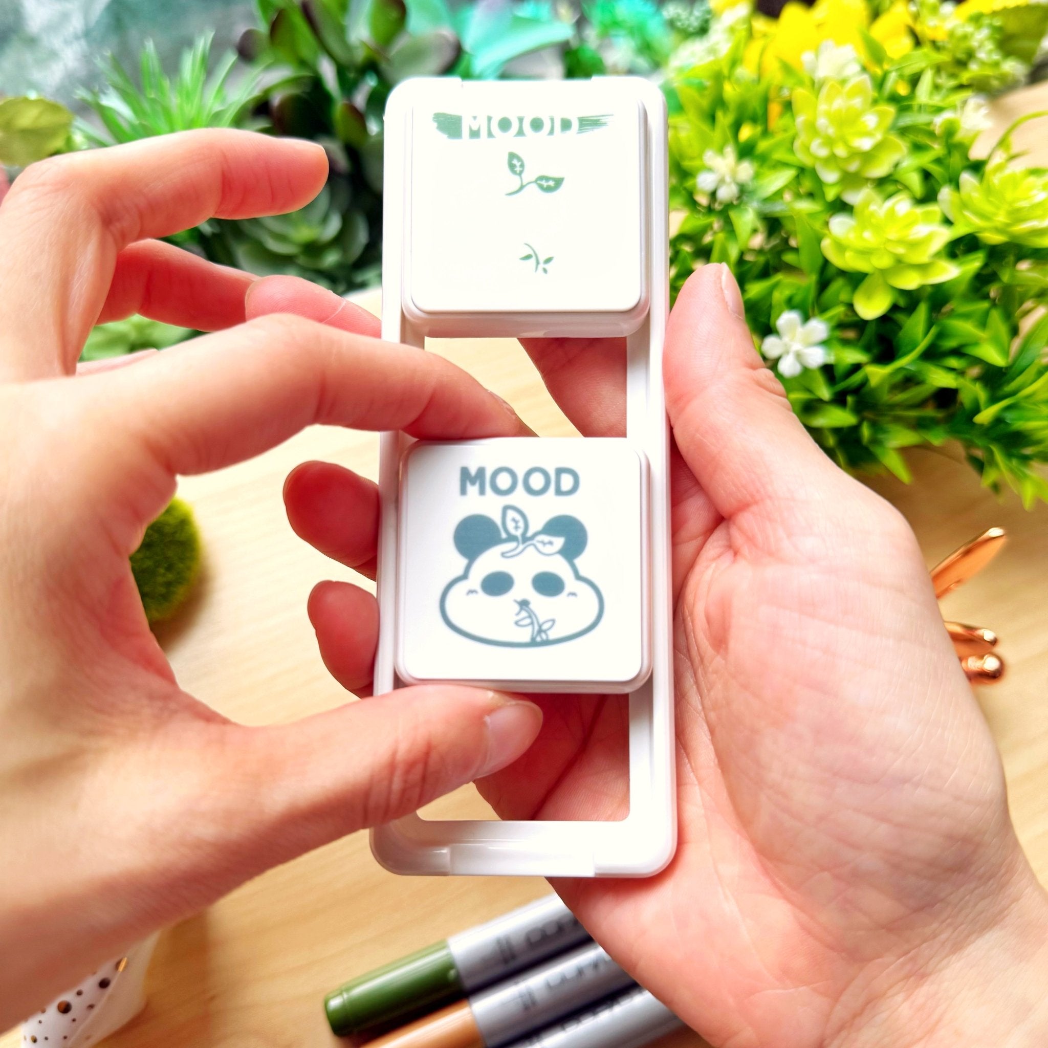 Slide Layer Punch Stamp - Panda Mood - SumLilThings