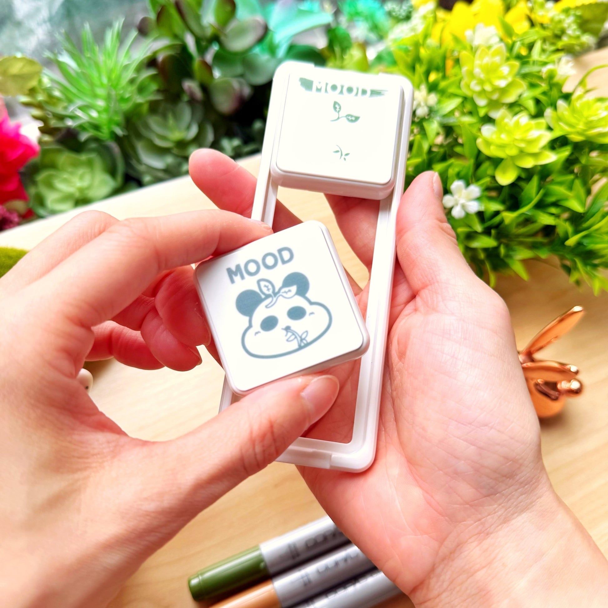 Slide Layer Punch Stamp - Panda Mood - SumLilThings