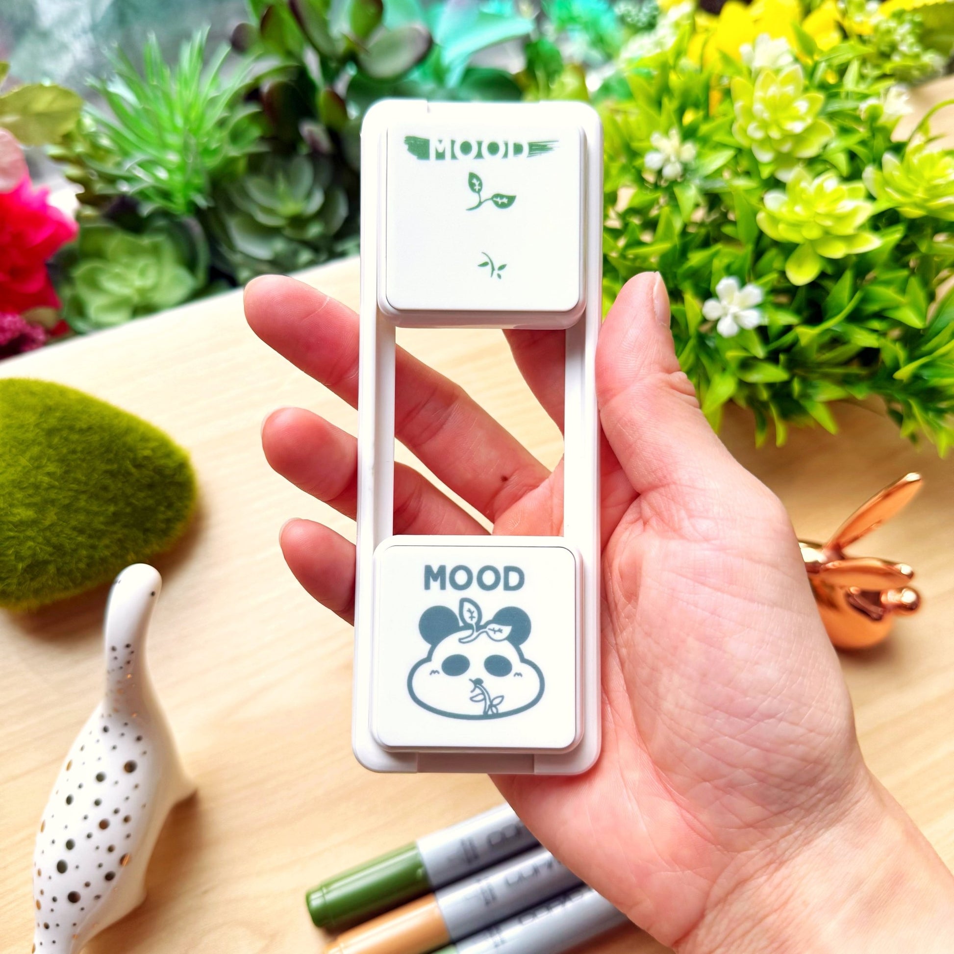 Slide Layer Punch Stamp - Panda Mood - SumLilThings